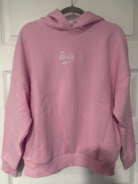 Women’s Reebok x Barbie Hoodie Pink XS NWT